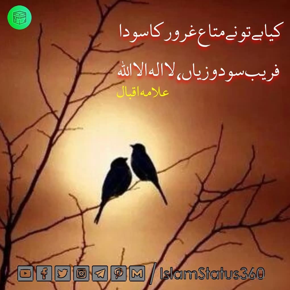 کیا ہے تو نے متاع غرور کا سودا — Poetry, Allama iqbal