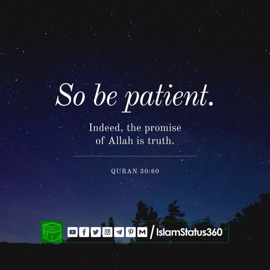 Al-Quran 30:60