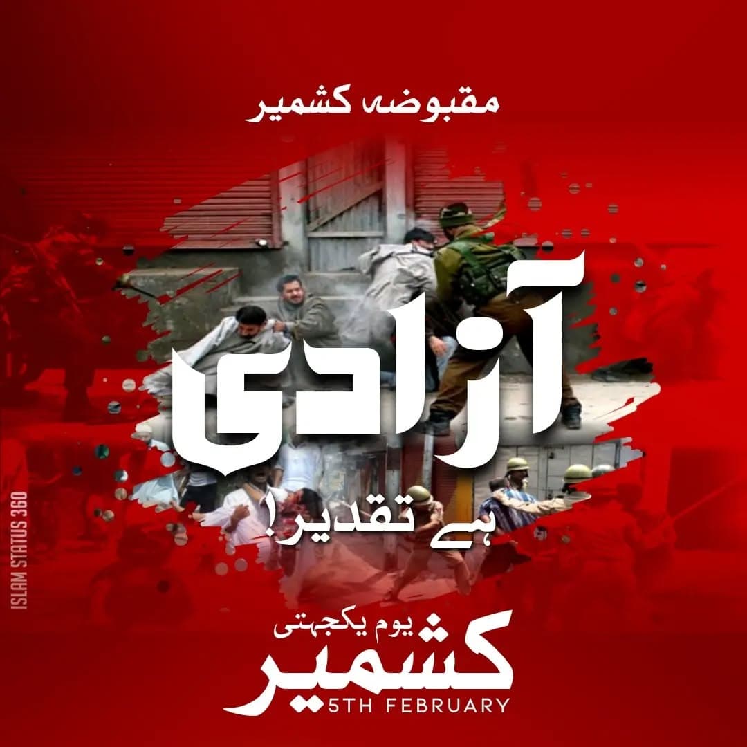 #kashmir #kashmirsolidarityday #nosurrenderonkashmir #5feb #islamstatus360