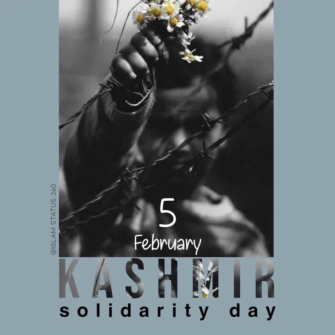 #kashmir #kashmirsolidarityday #nosurrenderonkashmir #5feb #islamstatus360